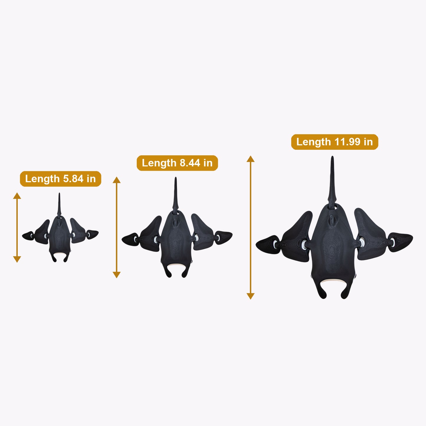 Manta Glide: Articulated 3D-Printed Desk Companion