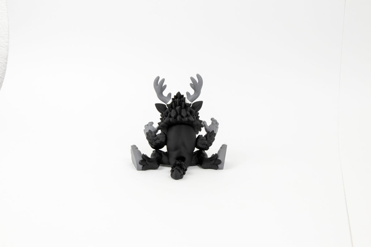 Wendigo Skullman: 3D-Printed Articulated