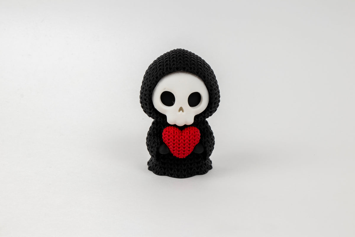 The Lovestruck Reaper: 3D Printed Gothic Desk Companion
