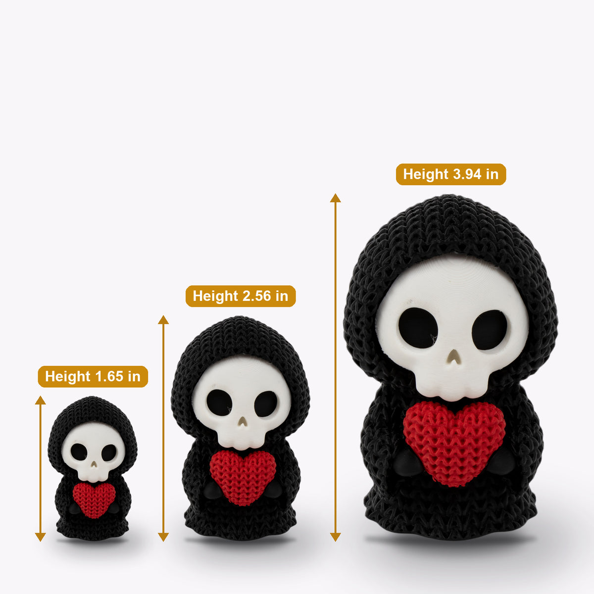 The Lovestruck Reaper: 3D Printed Gothic Desk Companion