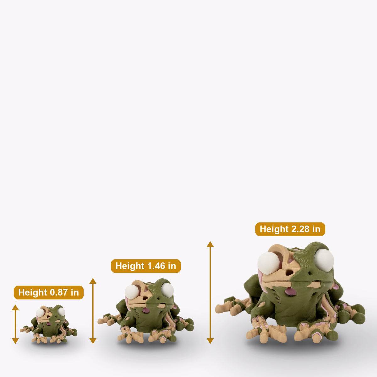 Morty the Zombie Frog – Creepy Cute 3D Printed Figurine