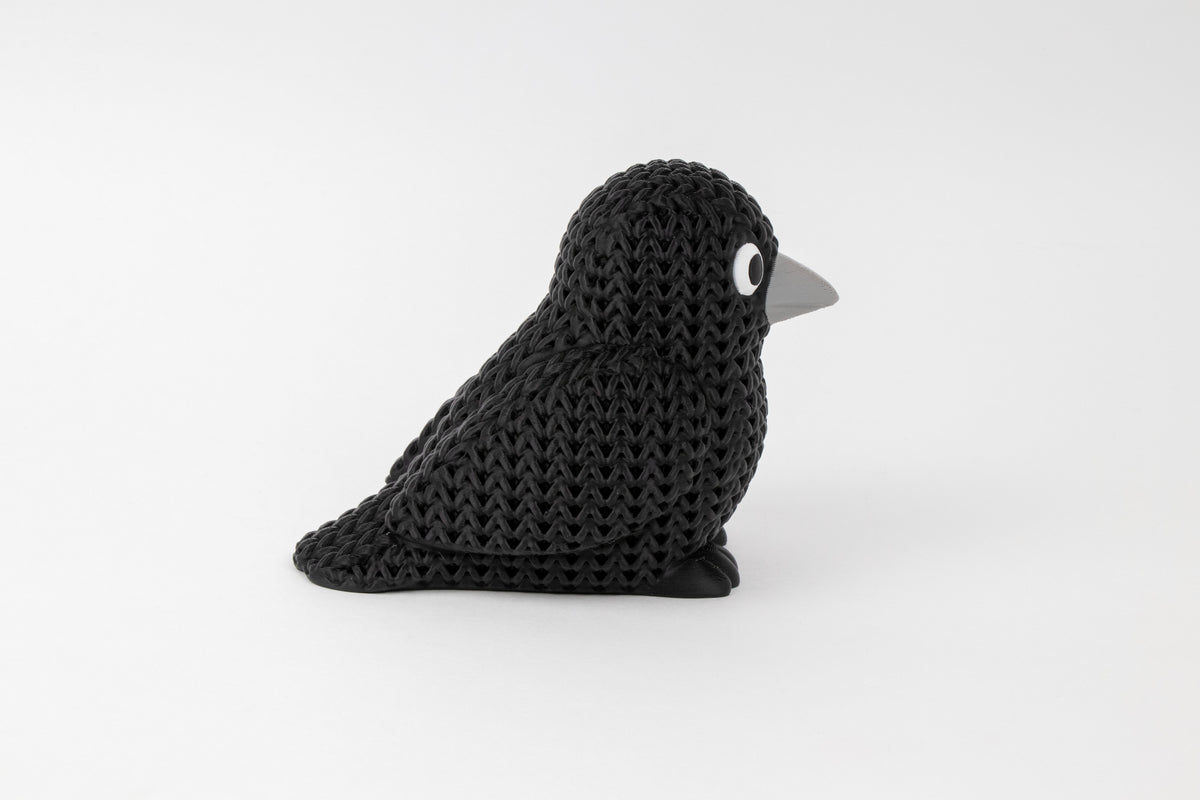 Poe the Crochet Crow – Adorable Gothic Bird Decor