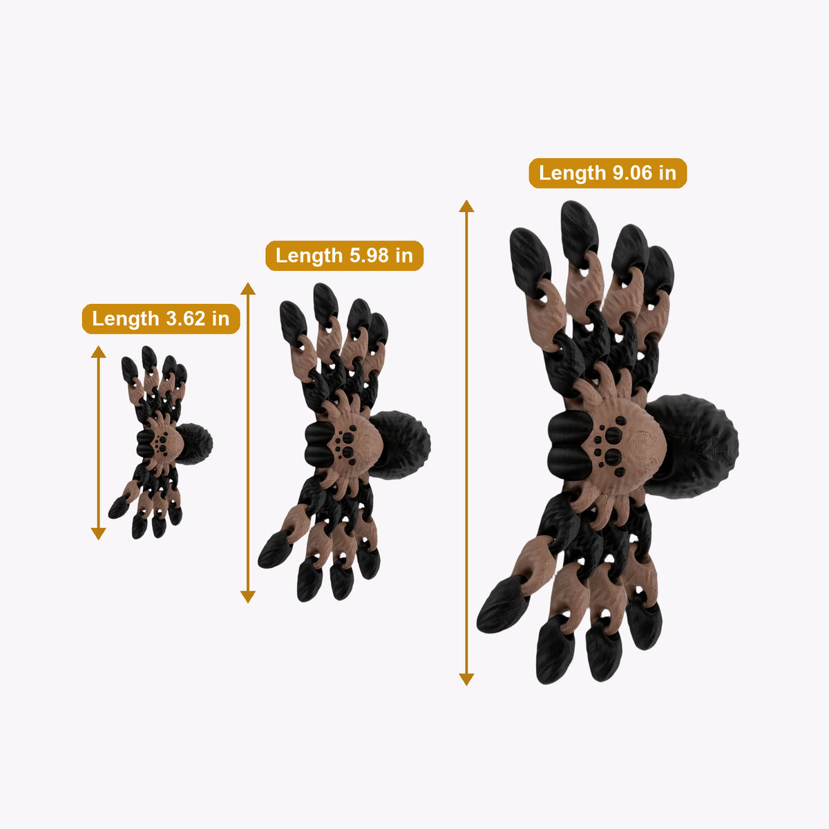 Articulated Tarantula: 3D Printed Posable Desk Companion