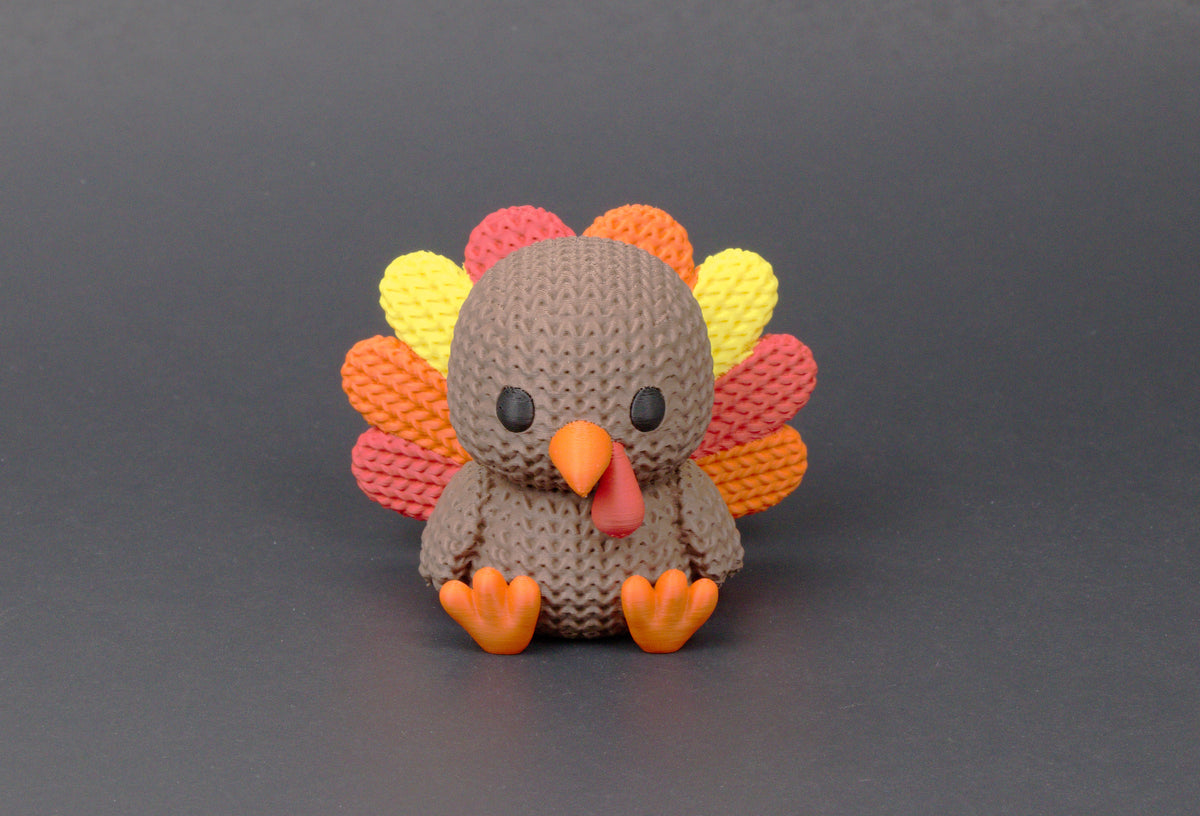 The Festive Gobbler: 3D Printed Turkey Display