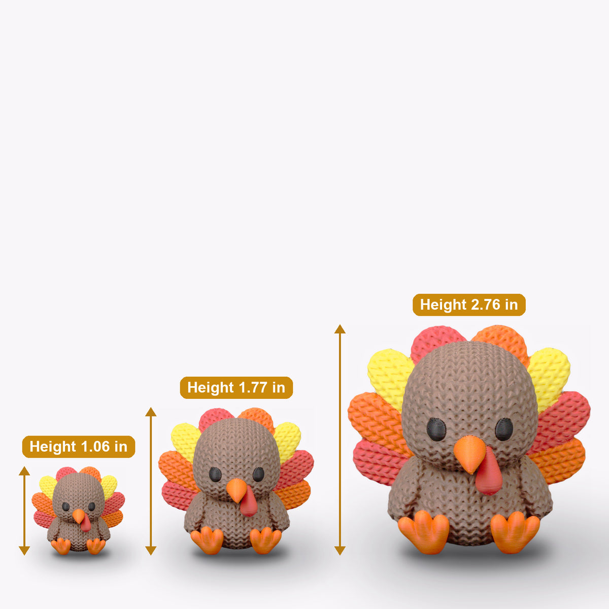The Festive Gobbler: 3D Printed Turkey Display