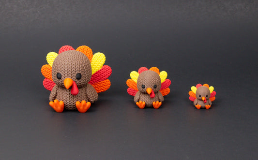 The Festive Gobbler: 3D Printed Turkey Display