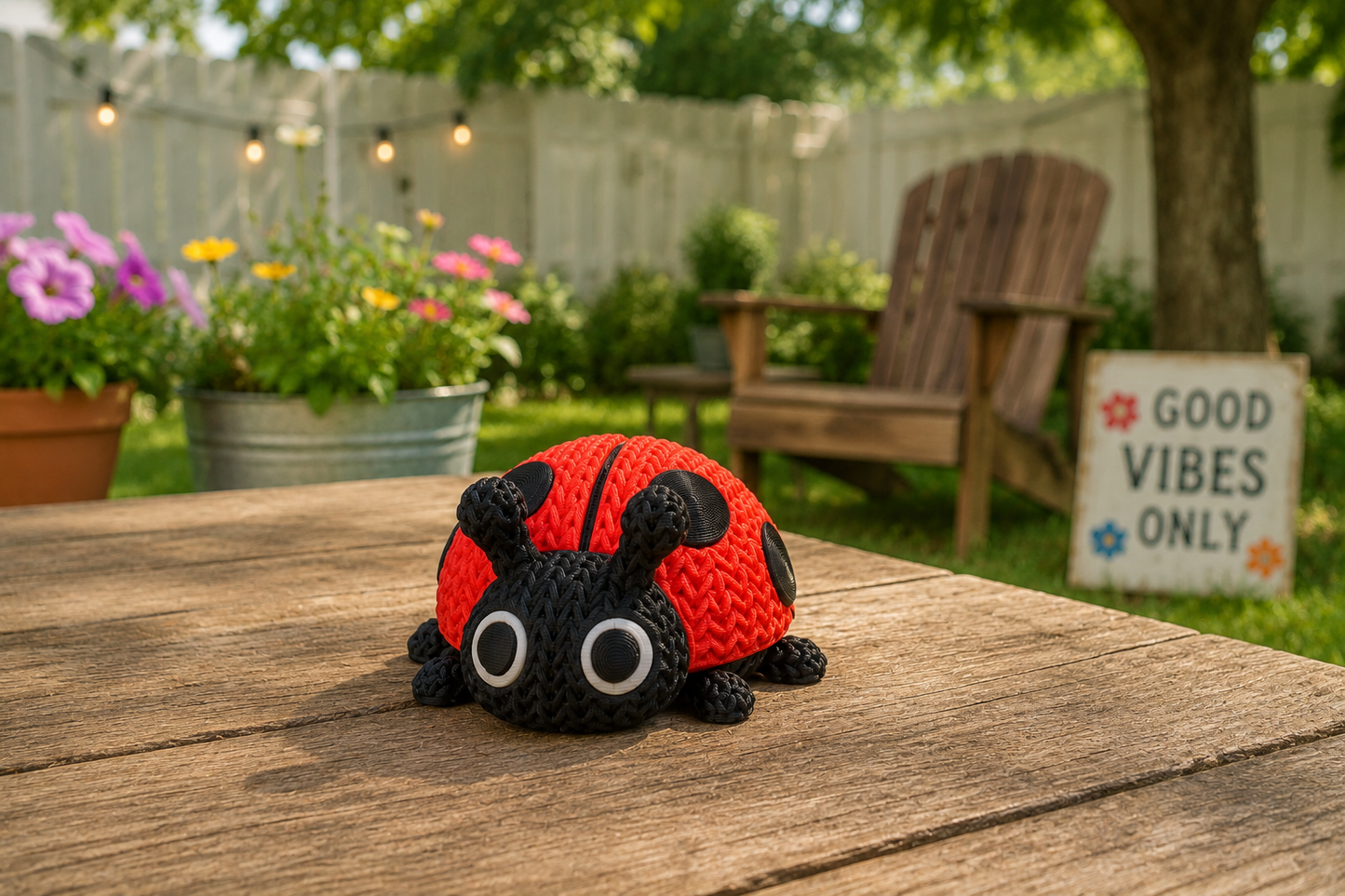 Ladybug – Adorable Handmade Desk Decor in Three Sizes – Customization Available!