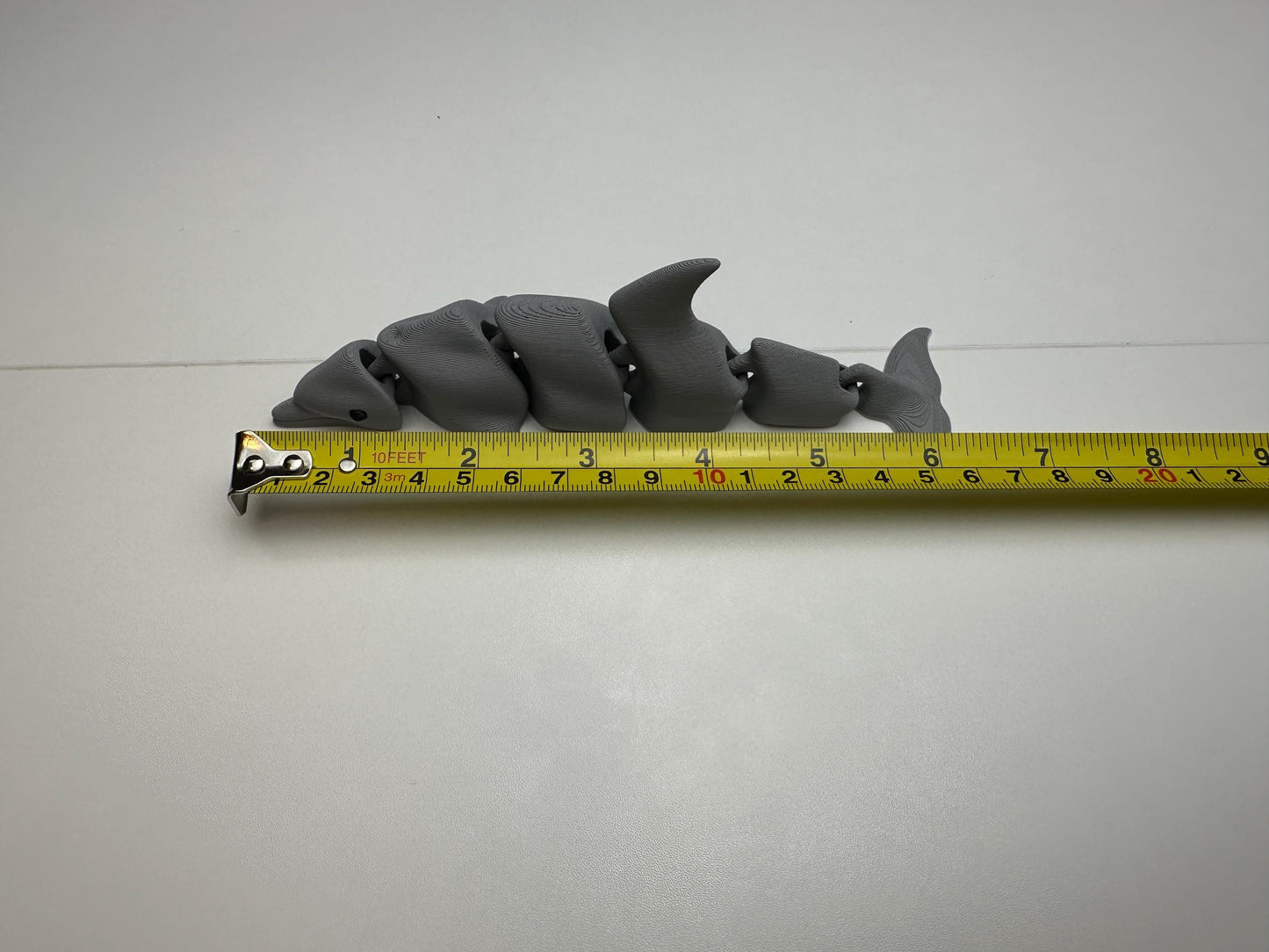 Dolphin Figurine – Articulated Ocean Display | 3D Printed