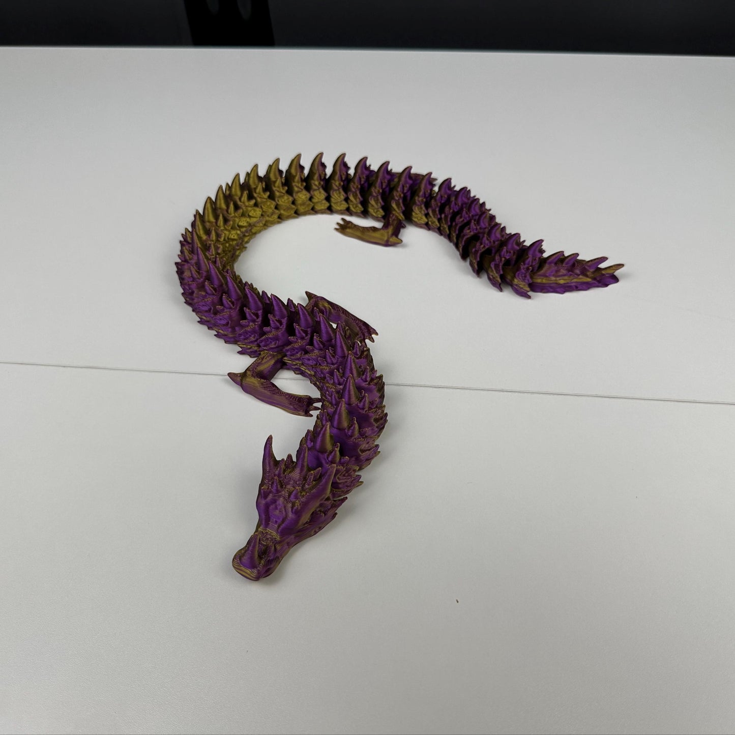 Spiky Articulating Dragon – Hand-Finished Fantasy Display Creature