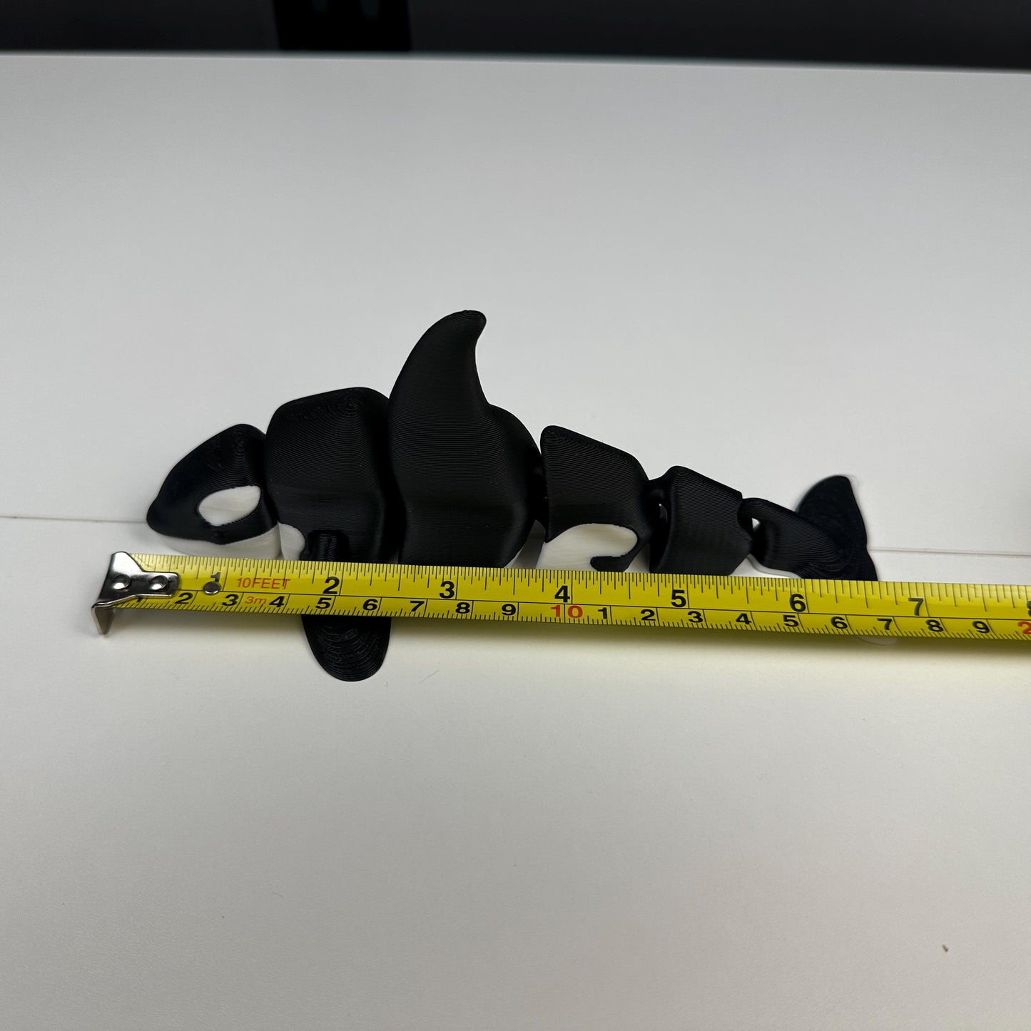 Orca Whale Display Piece – Articulated Ocean Decor | 3D Printed & Hand-Finished