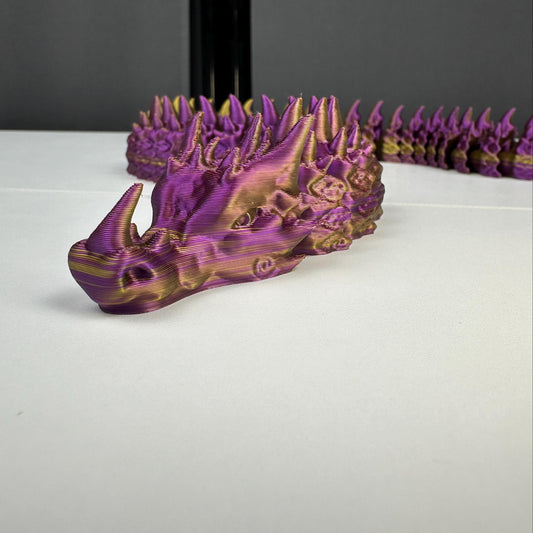 Spiky Articulating Dragon – Hand-Finished Fantasy Display Creature