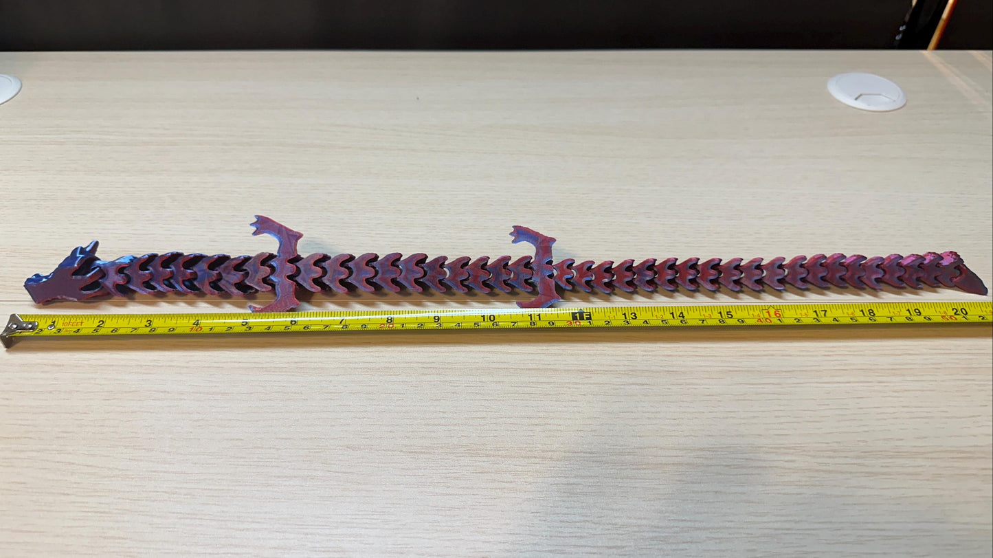 Rocky Dragon – Articulated 3D Printed Fantasy Display Piece