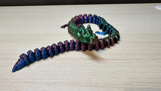 Rocky Dragon – Articulated 3D Printed Fantasy Display Piece